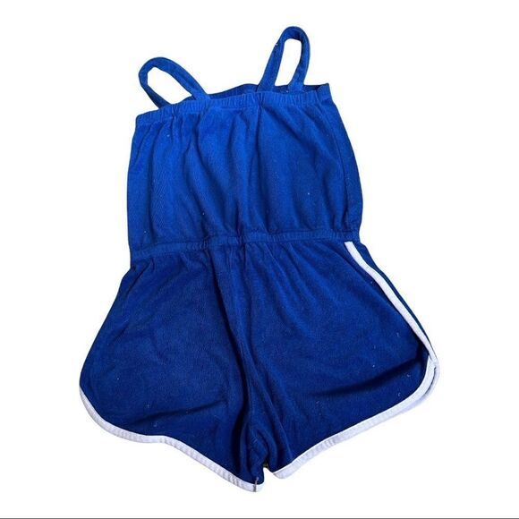 Justice Girl’s 8-10 Cute Terry Romper Like New - Picture 3 of 5